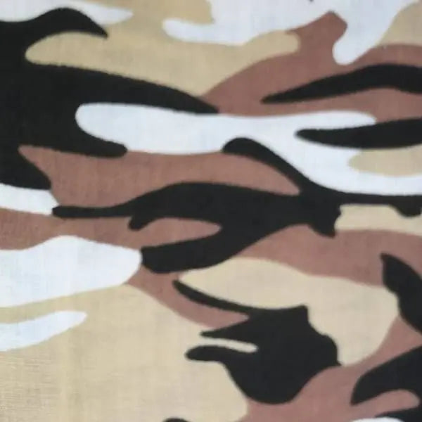 Camouflage Printed Polycotton Fabric | 44