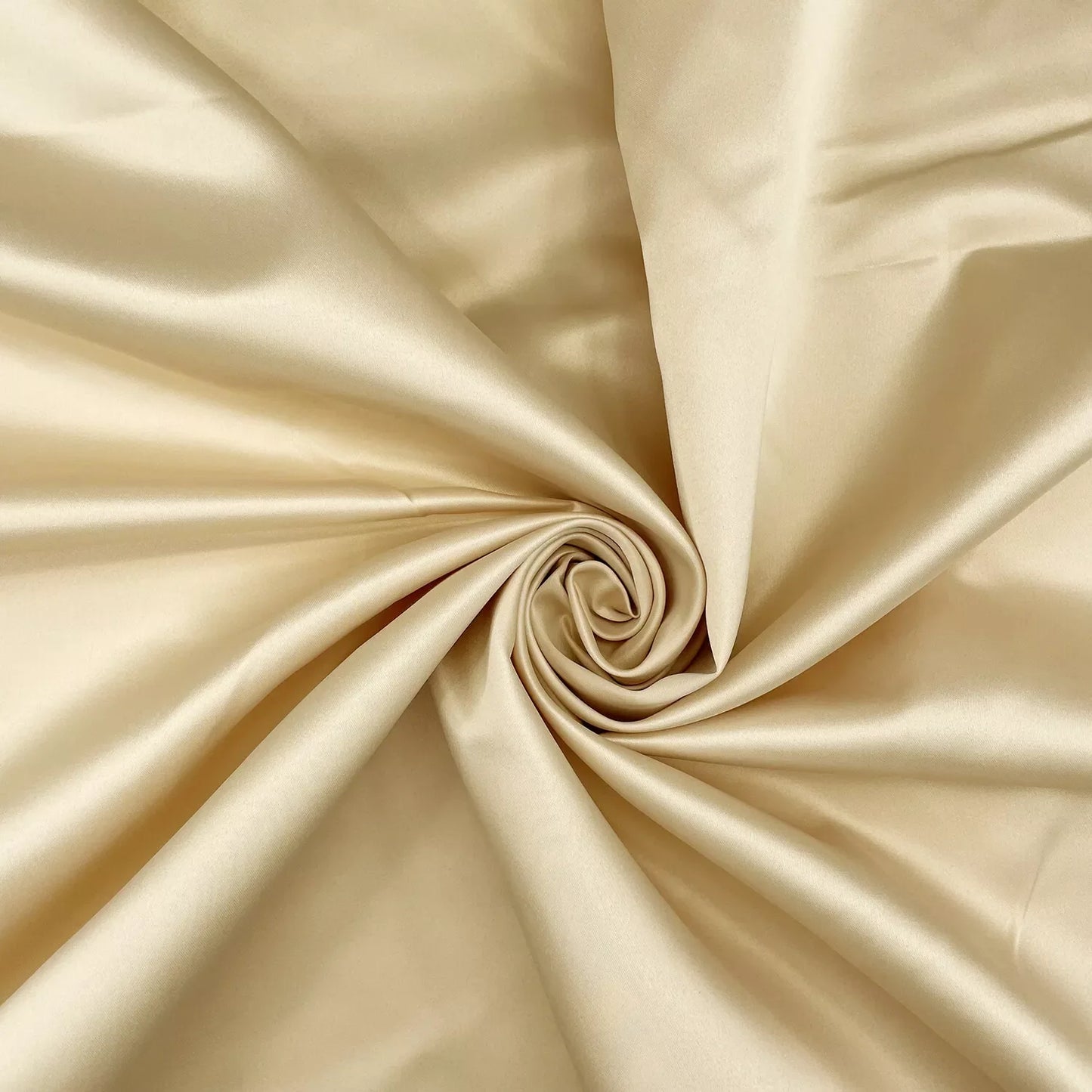 Dull Duchess Satin Fabric – 58" Wide Crepe Back Bridal & Prom Dress Material by the Metre