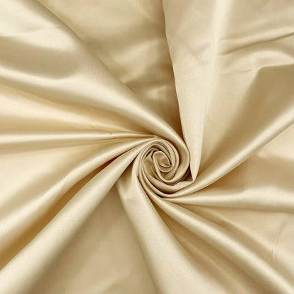Dull Duchess Satin Fabric – 58" Wide Crepe Back Bridal & Prom Dress Material by the Metre
