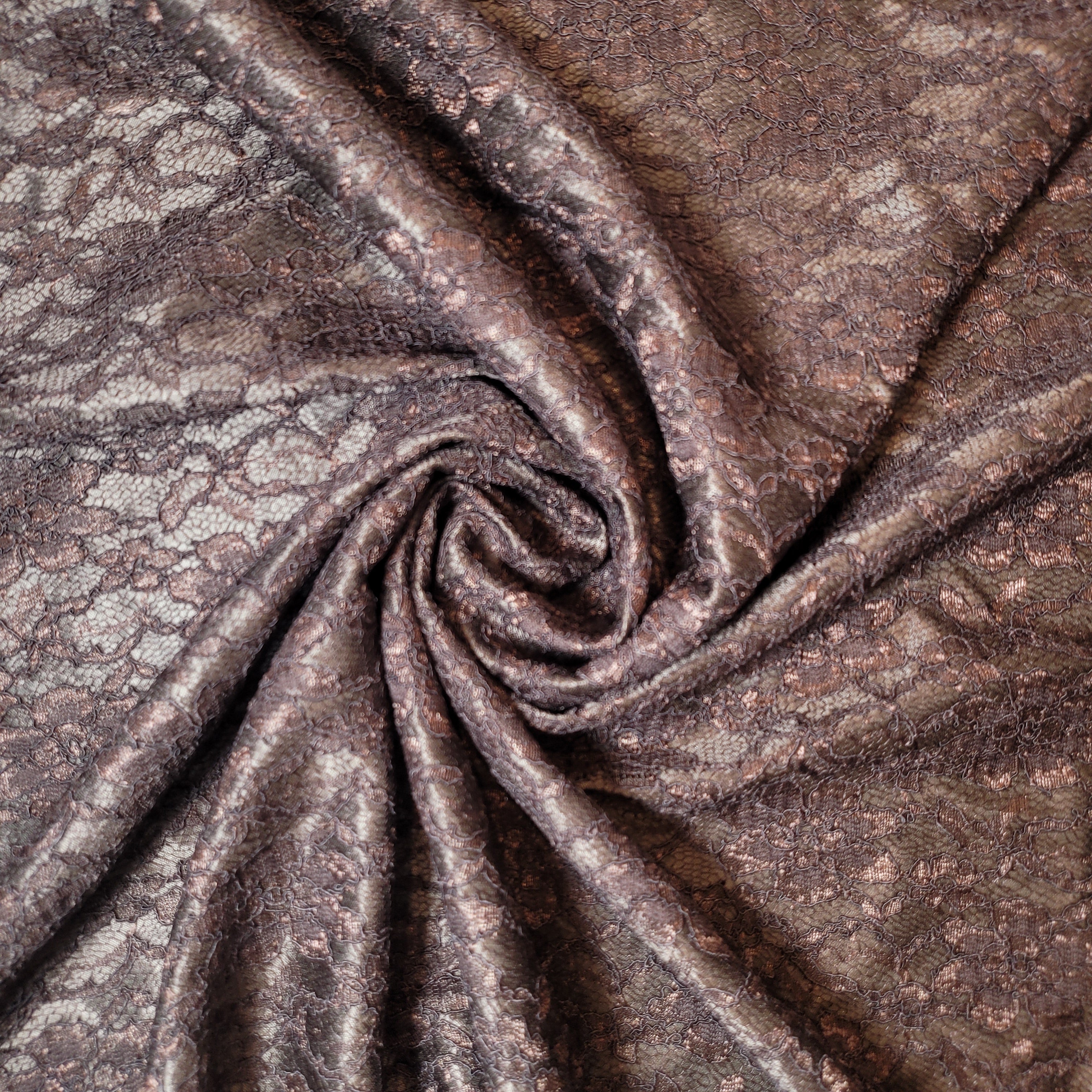 Premium Satin Bonded Lace Fabric – 58