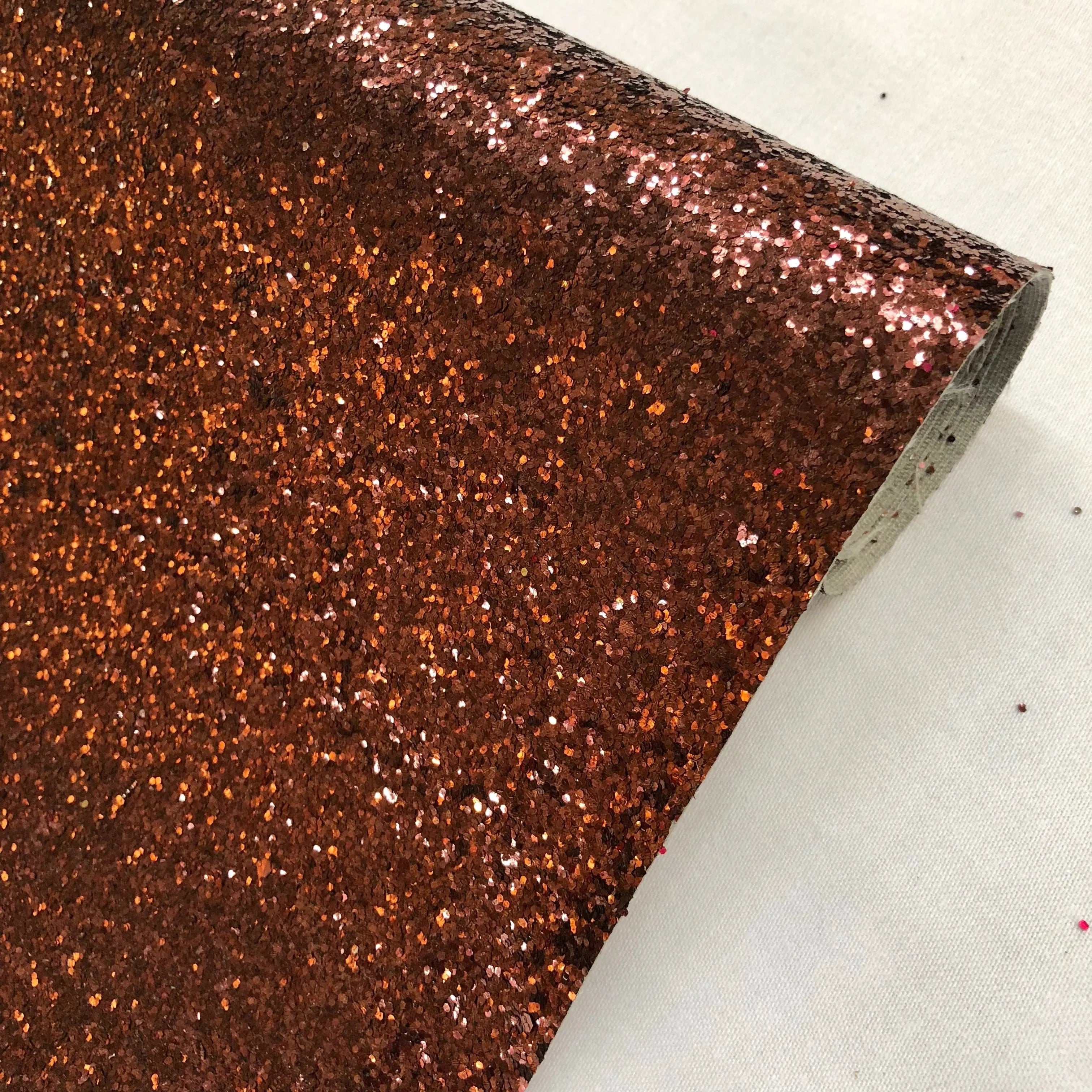 Chunky Glitter Leatherette Fabric – Heavyweight Faux Leather 55