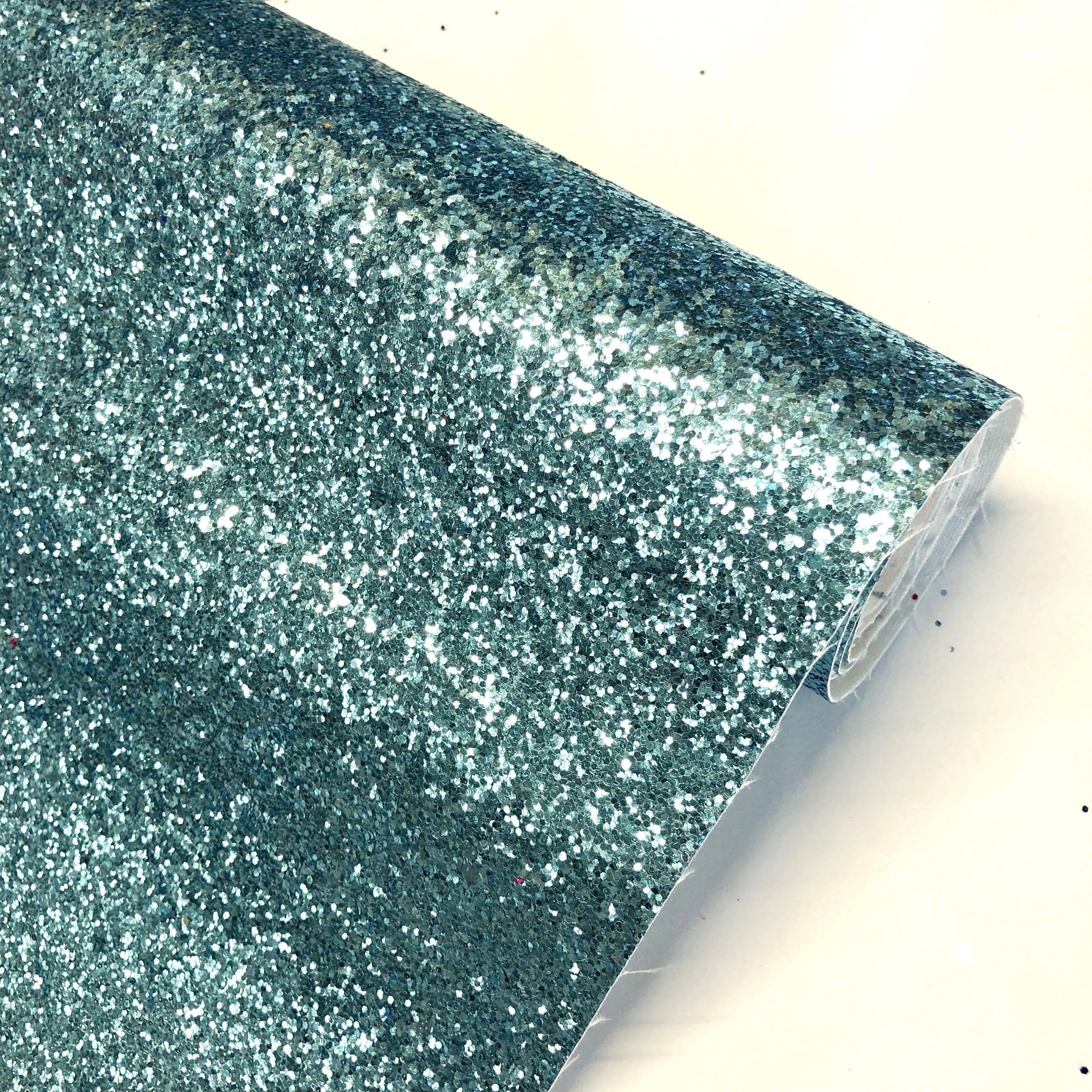 Chunky Glitter Leatherette Fabric – Heavyweight Faux Leather 55