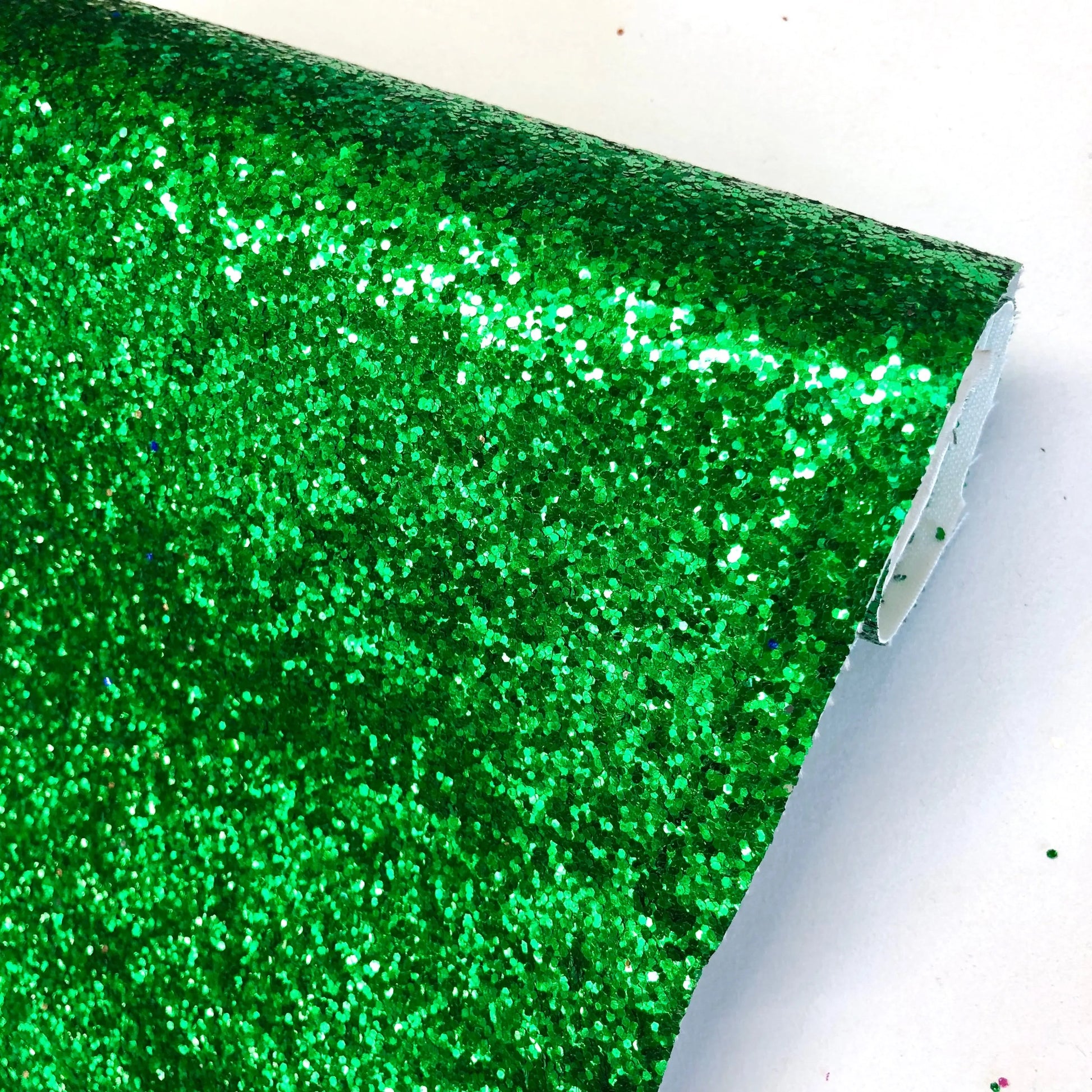 Chunky Glitter Leatherette Fabric – Heavyweight Faux Leather 55" (140cm) Wide | 12.5 Metre Roll