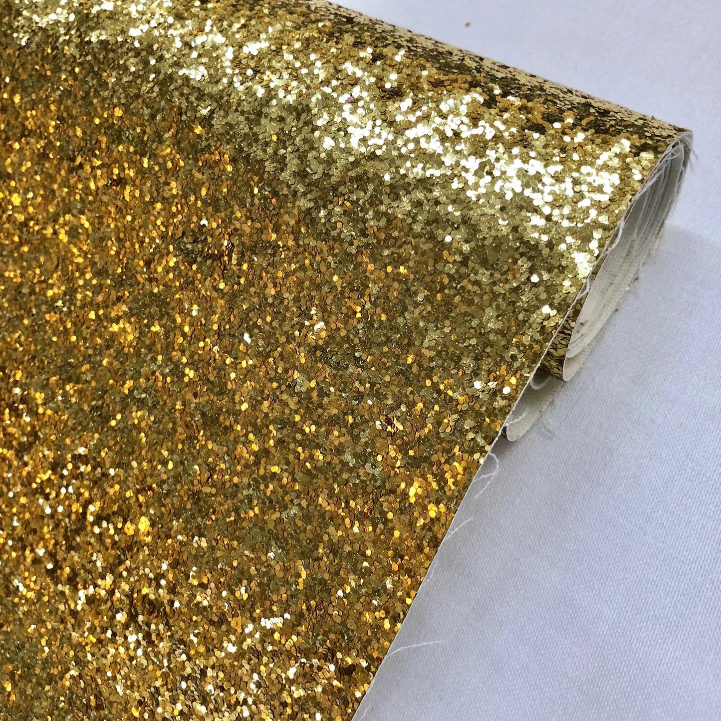 Chunky Glitter Leatherette Fabric – Heavyweight Faux Leather 55" (140cm) Wide | 12.5 Metre Roll