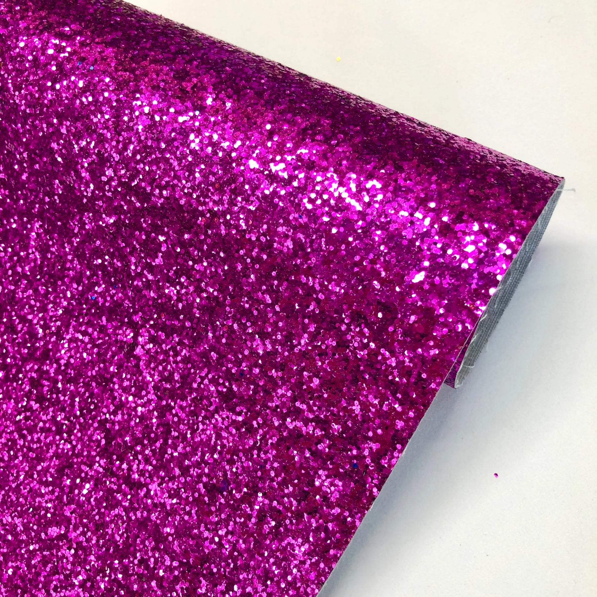 Chunky Glitter Leatherette Fabric – Heavyweight Faux Leather 55" (140cm) Wide | 12.5 Metre Roll