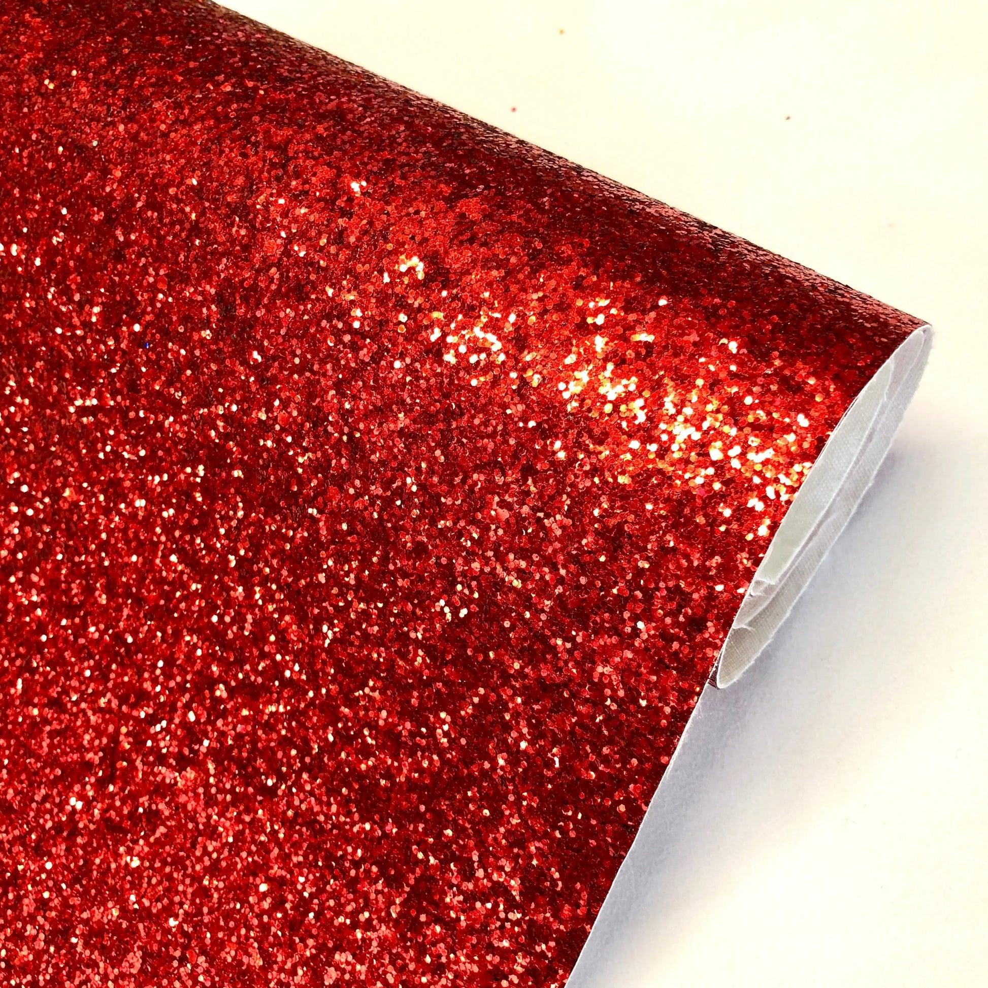 Chunky Glitter Leatherette Fabric – Heavyweight Faux Leather 55" (140cm) Wide | 12.5 Metre Roll