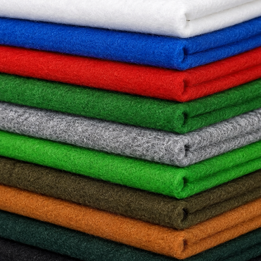 3mm Polyester Craft Felt Fabric | 36" (91cm) Wide 450gsm Thick Multi‑Purpose Felt – Sold by the Meter