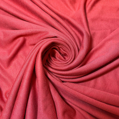 Cotton & Viscose Jersey Stretch Knit Fabric for Baby Grow, Dresses & T-Shirt Sewing