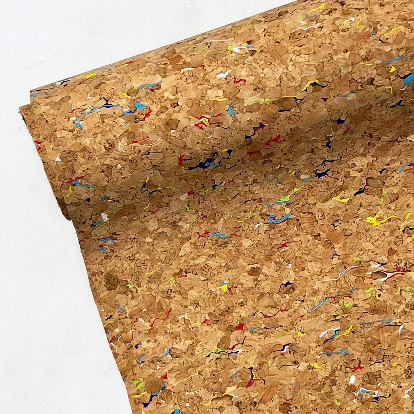 Cork PU Vinyl Fabric | Vegan Friendly Cork Vinyl 140cm Wide