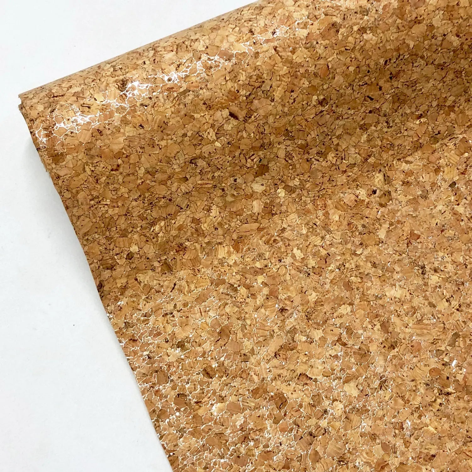 Cork PU Vinyl Fabric | Vegan Friendly Cork Vinyl 140cm Wide