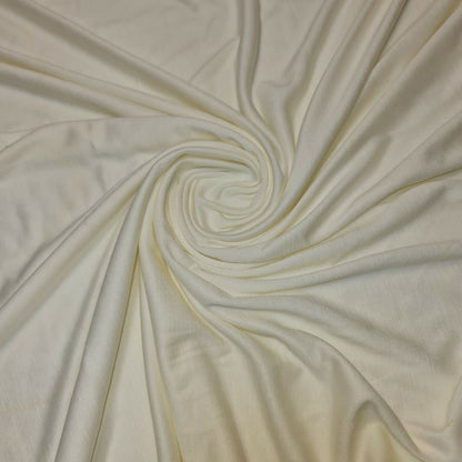 Cotton & Viscose Jersey Stretch Knit Fabric for Baby Grow, Dresses & T-Shirt Sewing