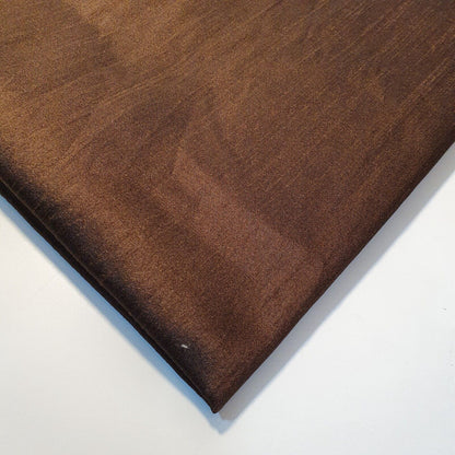 Plain Slub Faux Dupion Raw Silk Fabric – 100% Polyester – 44" Wide Upholstery, Bridal & Craft Material by the Metre