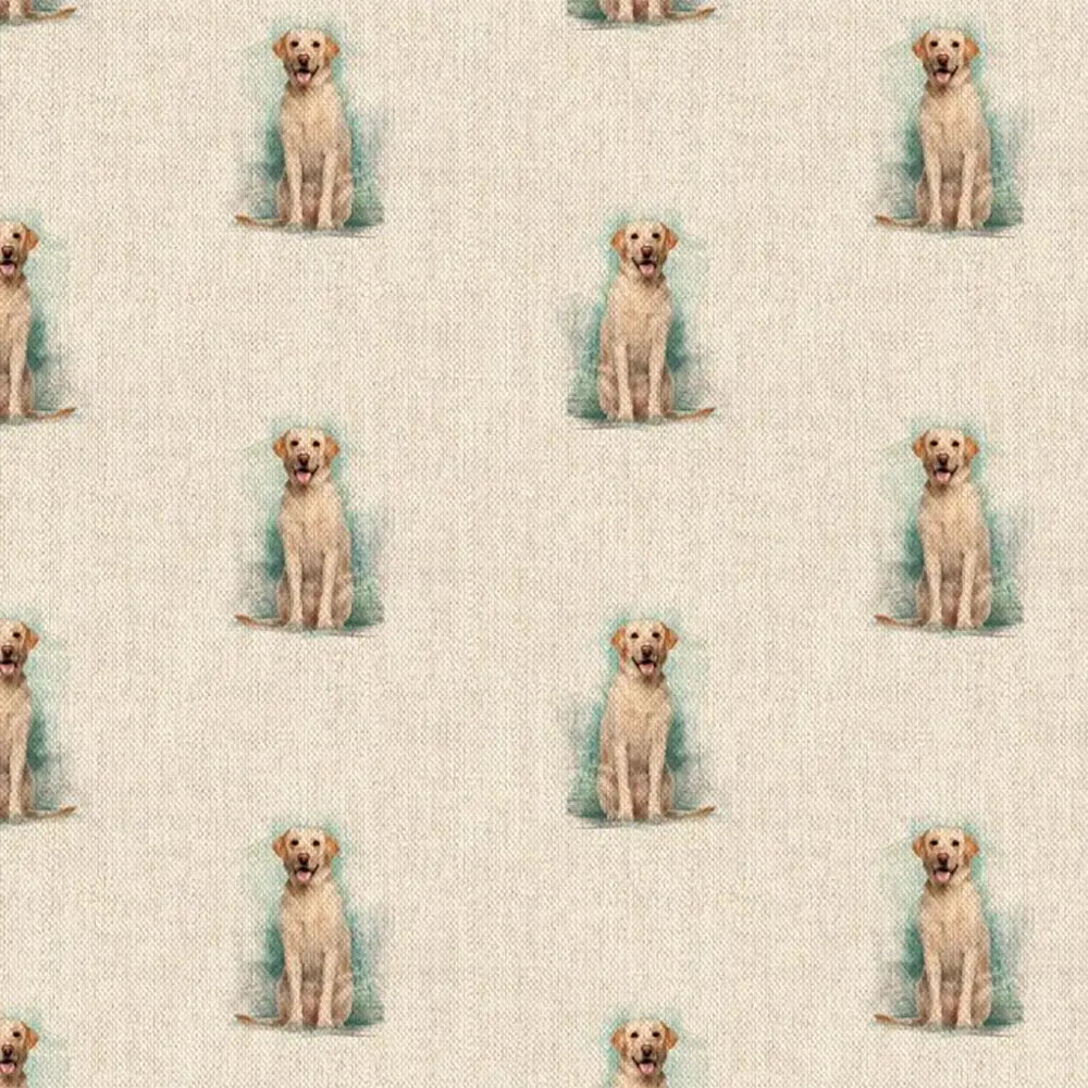 Cotton Rich Linen Look Digitally Printed Panama Fabric | 55" (140cm) Wide 200gsm Craft & Home Décor Material – Sold by the Meter