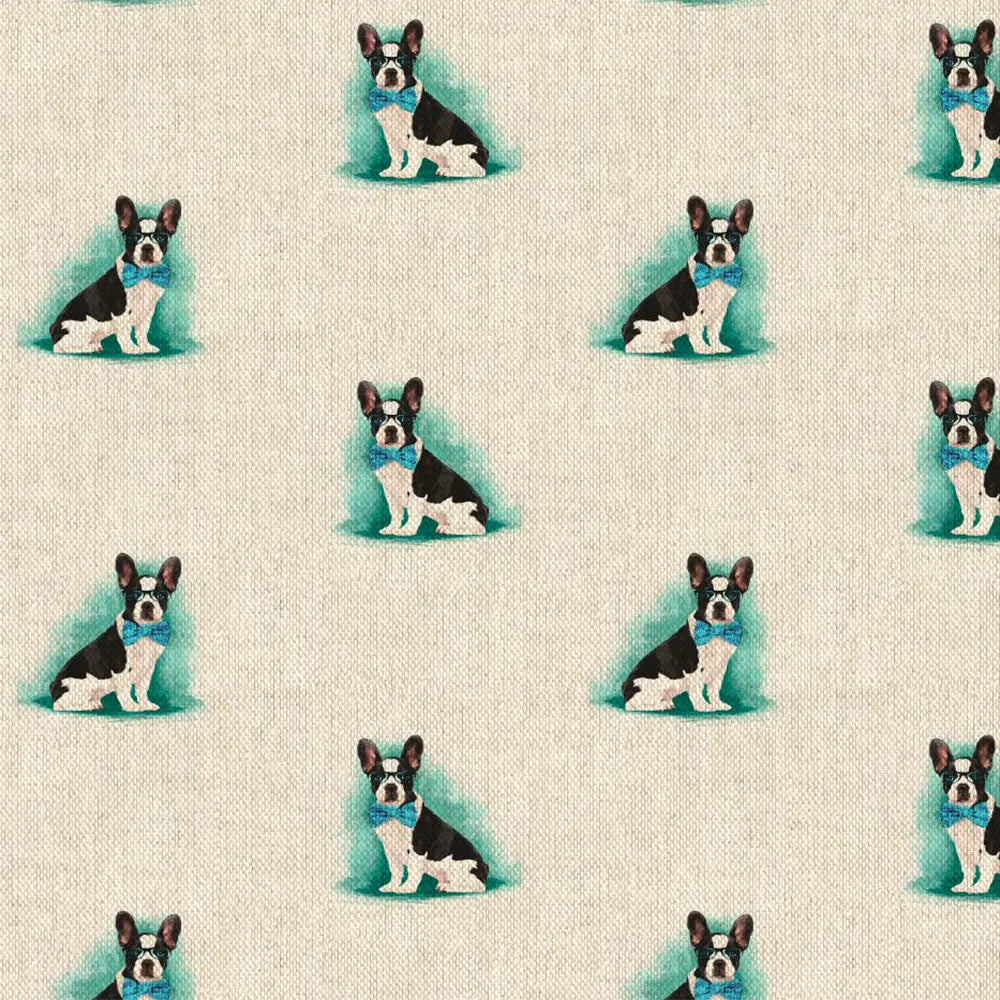 Cotton Rich Linen Look Digitally Printed Panama Fabric | 55" (140cm) Wide 200gsm Craft & Home Décor Material – Sold by the Meter