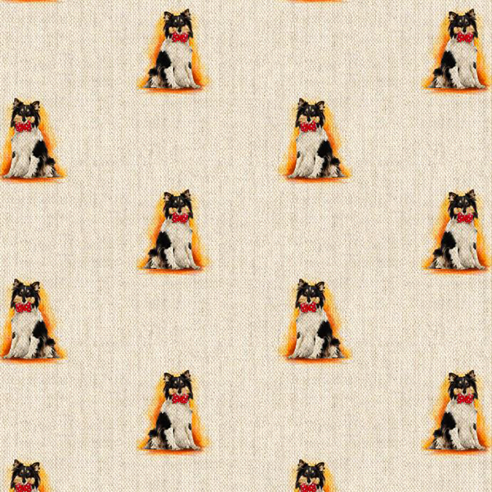 Cotton Rich Linen Look Digitally Printed Panama Fabric | 55" (140cm) Wide 200gsm Craft & Home Décor Material – Sold by the Meter