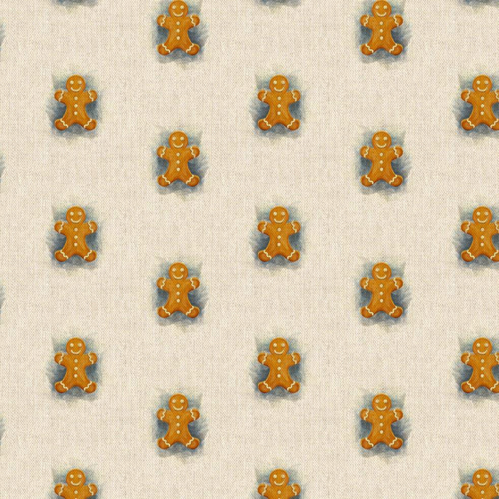 Cotton Rich Linen Look Digitally Printed Panama Fabric | 55" (140cm) Wide 200gsm Craft & Home Décor Material – Sold by the Meter