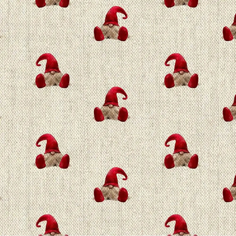 Cotton Rich Linen Look Digitally Printed Panama Fabric | 55" (140cm) Wide 200gsm Craft & Home Décor Material – Sold by the Meter