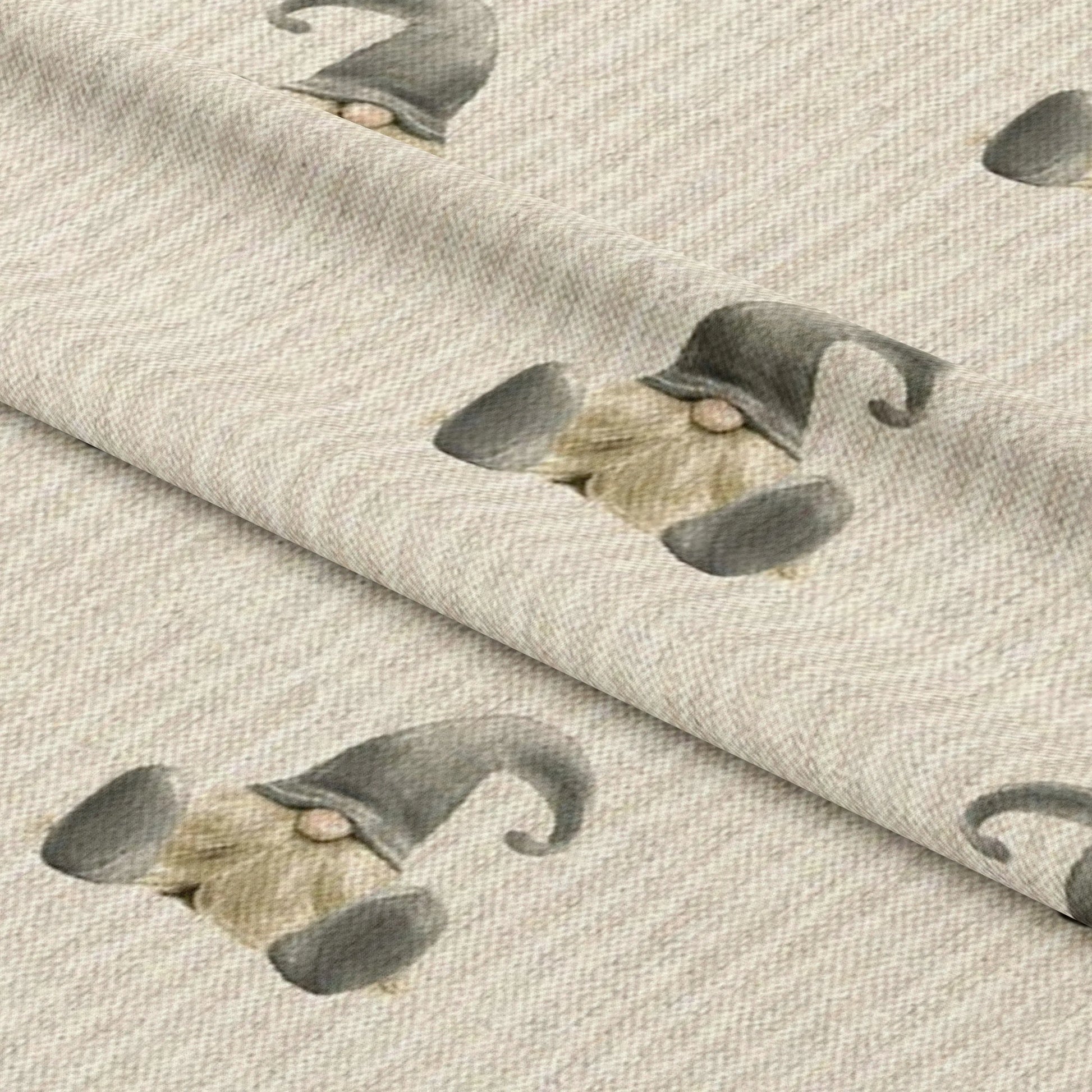 Cotton Rich Linen Look Digitally Printed Panama Fabric | 55" (140cm) Wide 200gsm Craft & Home Décor Material – Sold by the Meter