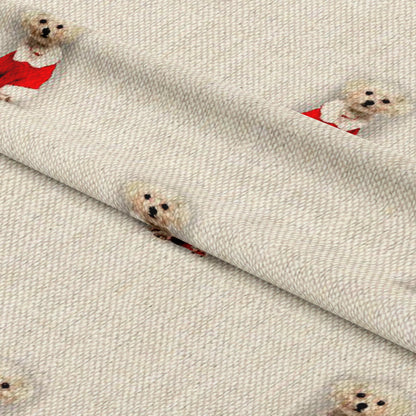 Cotton Rich Linen Look Digitally Printed Panama Fabric | 55" (140cm) Wide 200gsm Craft & Home Décor Material – Sold by the Meter