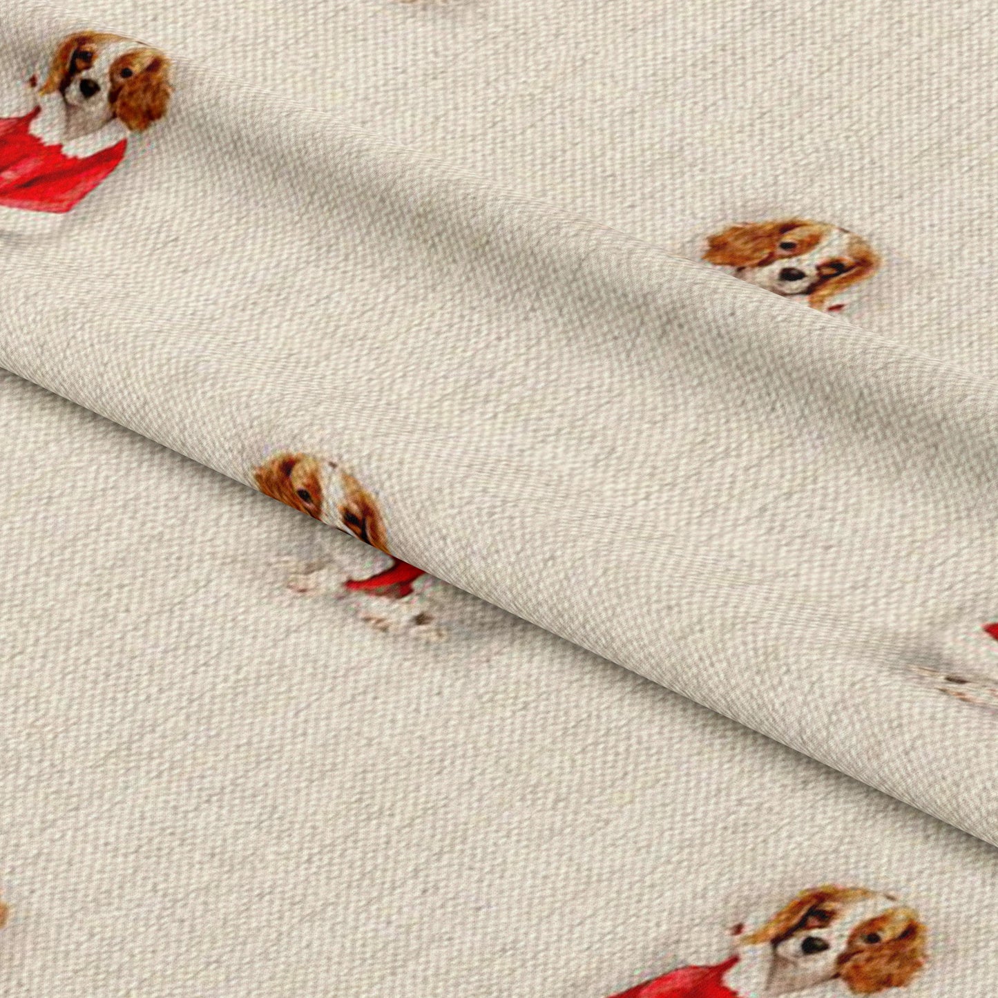 Cotton Rich Linen Look Digitally Printed Panama Fabric | 55" (140cm) Wide 200gsm Craft & Home Décor Material – Sold by the Meter