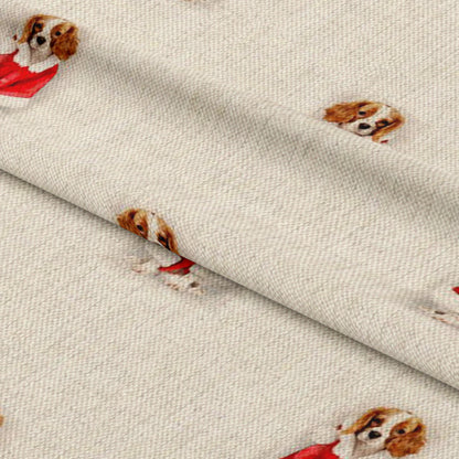 Cotton Rich Linen Look Digitally Printed Panama Fabric | 55" (140cm) Wide 200gsm Craft & Home Décor Material – Sold by the Meter