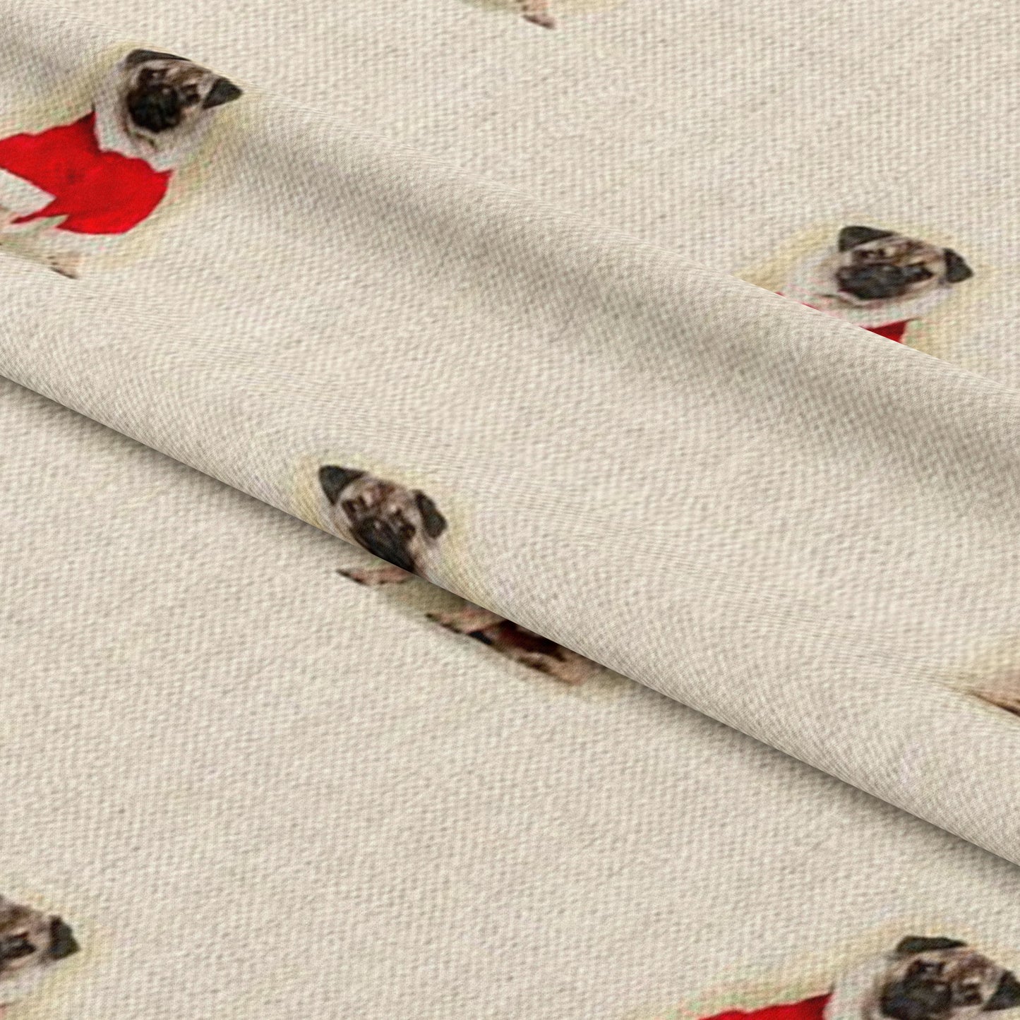 Cotton Rich Linen Look Digitally Printed Panama Fabric | 55" (140cm) Wide 200gsm Craft & Home Décor Material – Sold by the Meter