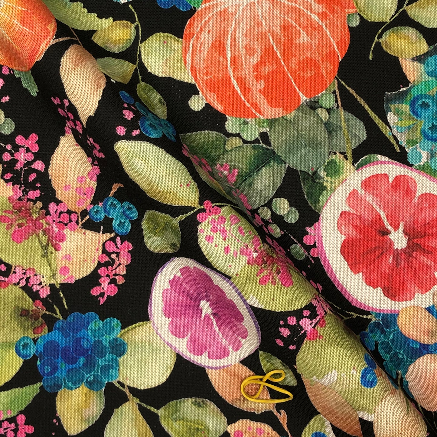 Cotton Rich Linen Look Printed Panama Fabric | 55" (140cm) Wide 200gsm Craft & Home Décor Fabric – Sold by the Meter