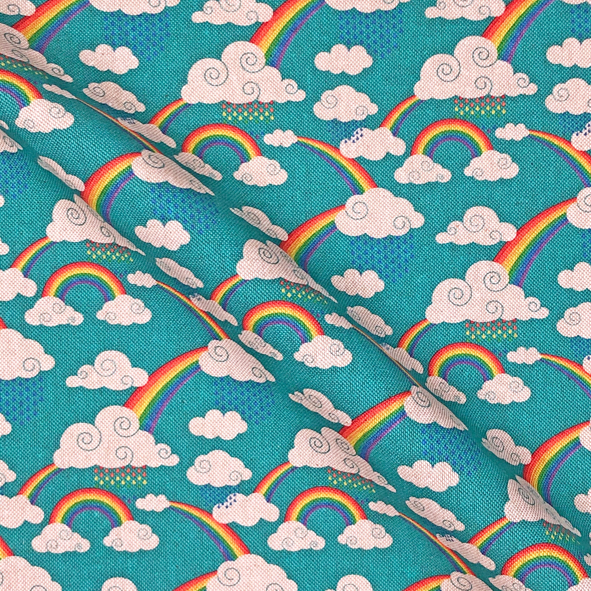 Cotton Rich Linen Look Printed Panama Fabric | 55