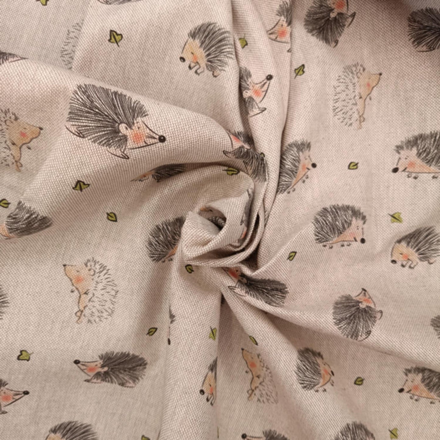 Cotton Rich Linen Look Printed Panama Fabric | 55" (140cm) Wide 200gsm Craft & Home Décor Fabric – Sold by the Meter