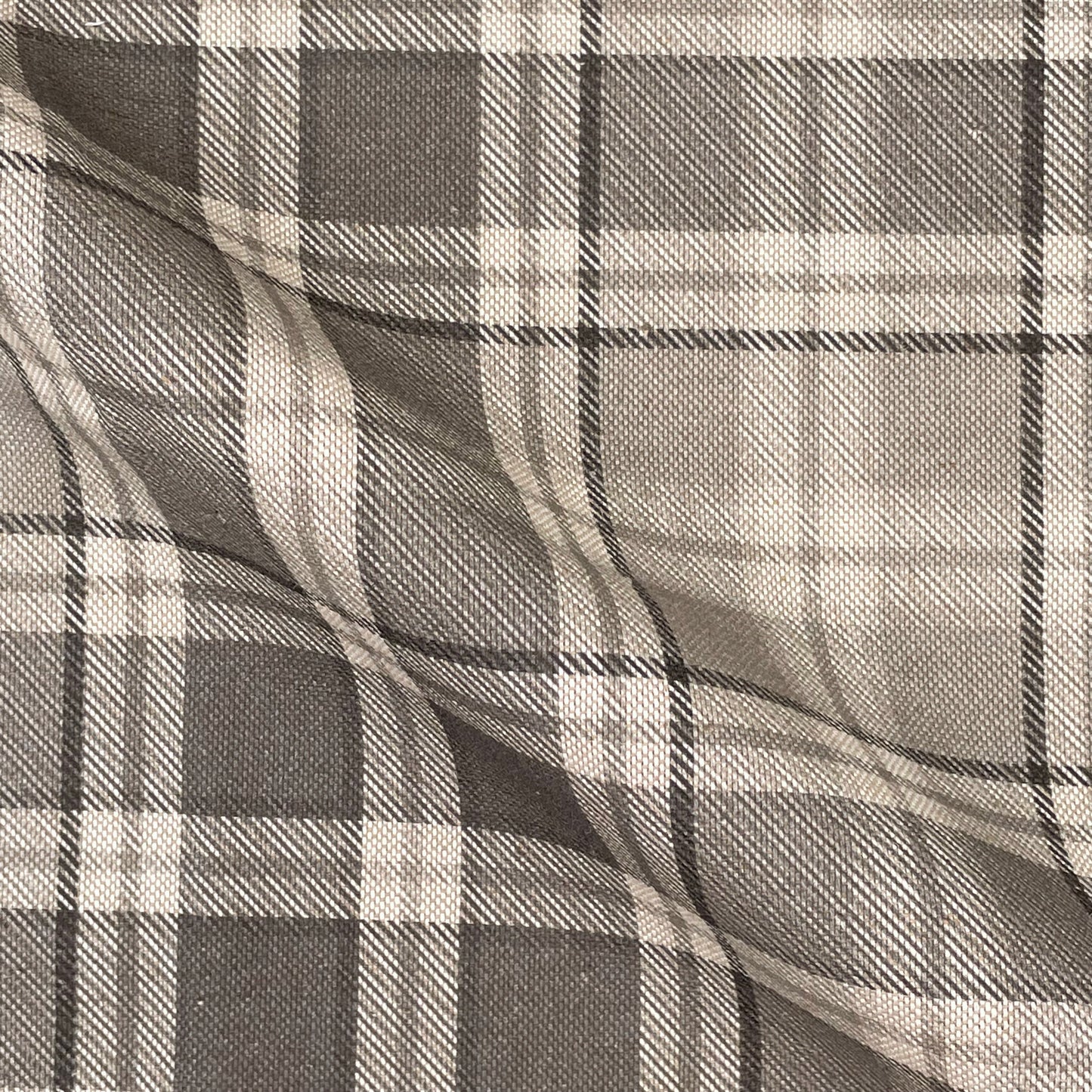 Cotton Rich Linen Look Printed Panama Fabric | 55" (140cm) Wide 200gsm Craft & Home Décor Fabric – Sold by the Meter