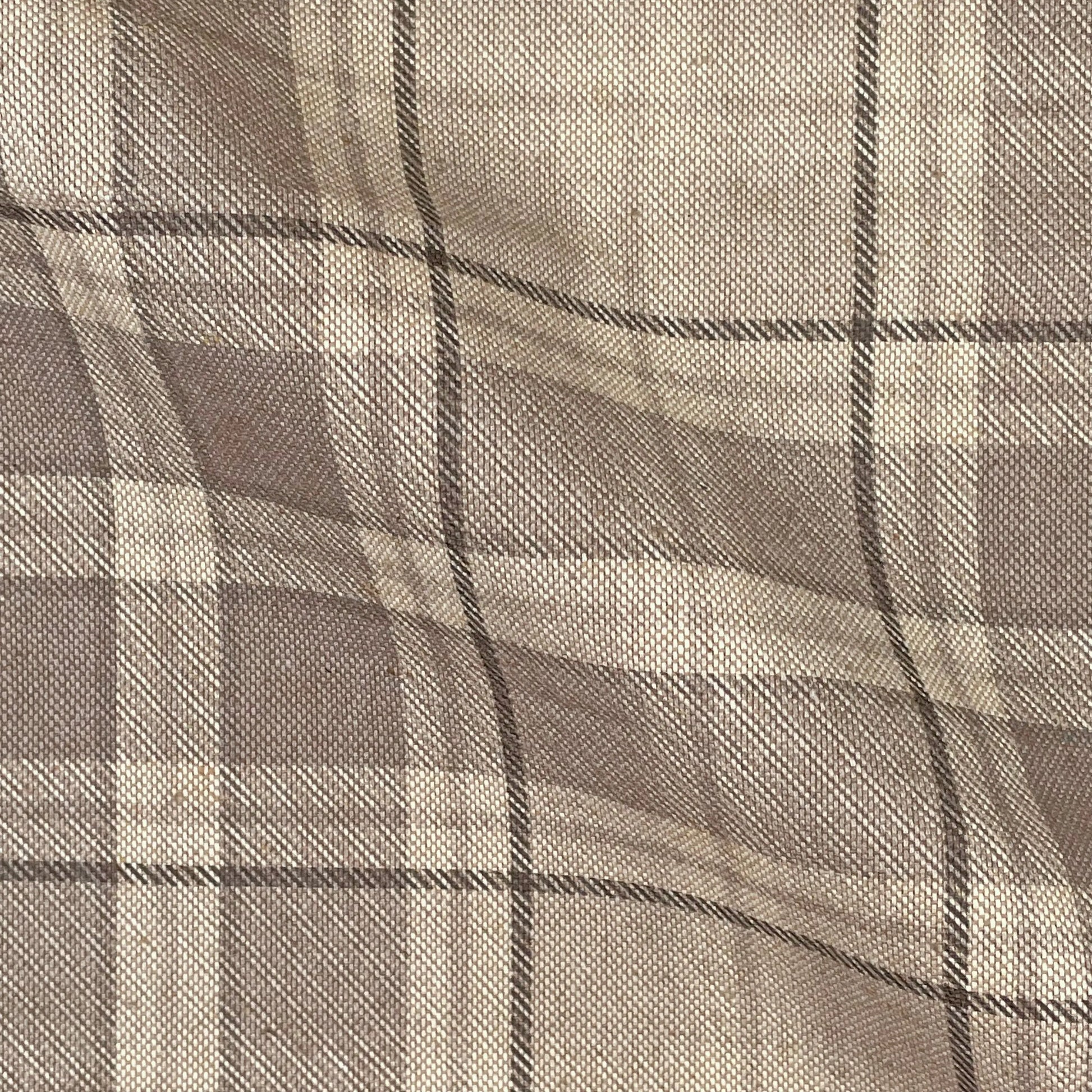 Cotton Rich Linen Look Printed Panama Fabric | 55" (140cm) Wide 200gsm Craft & Home Décor Fabric – Sold by the Meter