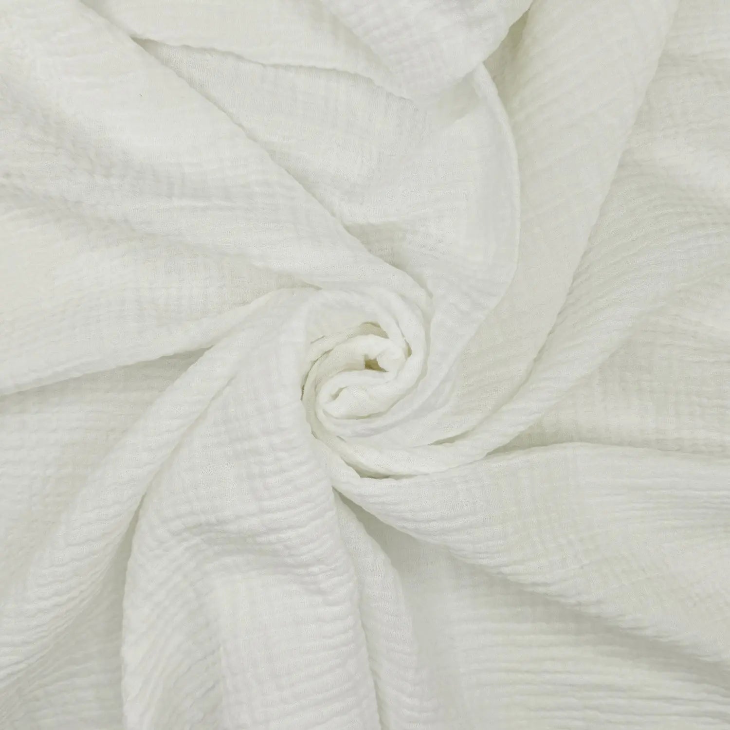 100% Cotton Double Gauze Fabric | Soft Lightweight OEKO-TEX Cotton 52" (132cm) Wide – Sold by the Meter