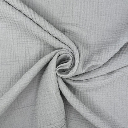 100% Cotton Double Gauze Fabric | Soft Lightweight OEKO-TEX Cotton 52" (132cm) Wide – Sold by the Meter