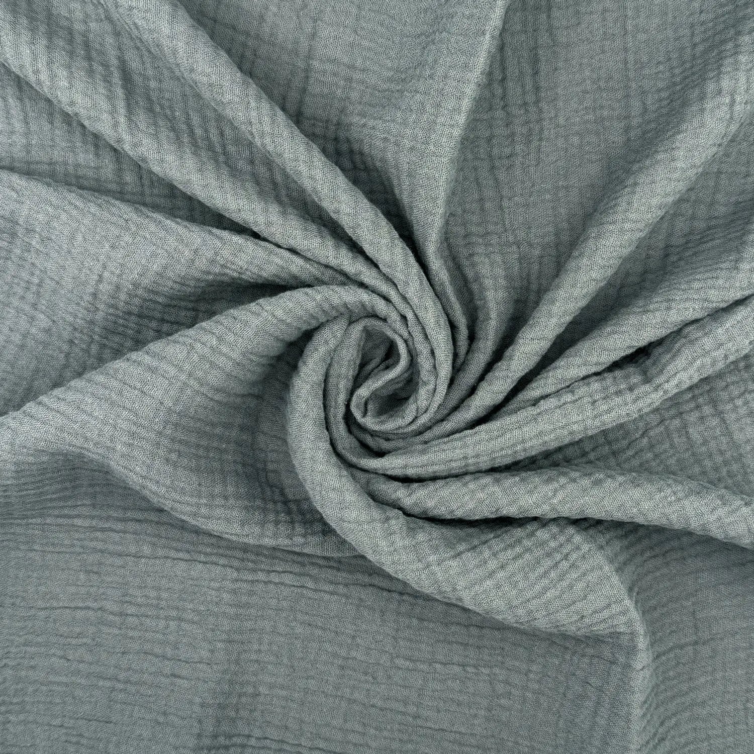 100% Cotton Double Gauze Fabric | Soft Lightweight OEKO-TEX Cotton 52" (132cm) Wide – Sold by the Meter