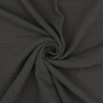 100% Cotton Double Gauze Fabric | Soft Lightweight OEKO-TEX Cotton 52" (132cm) Wide – Sold by the Meter