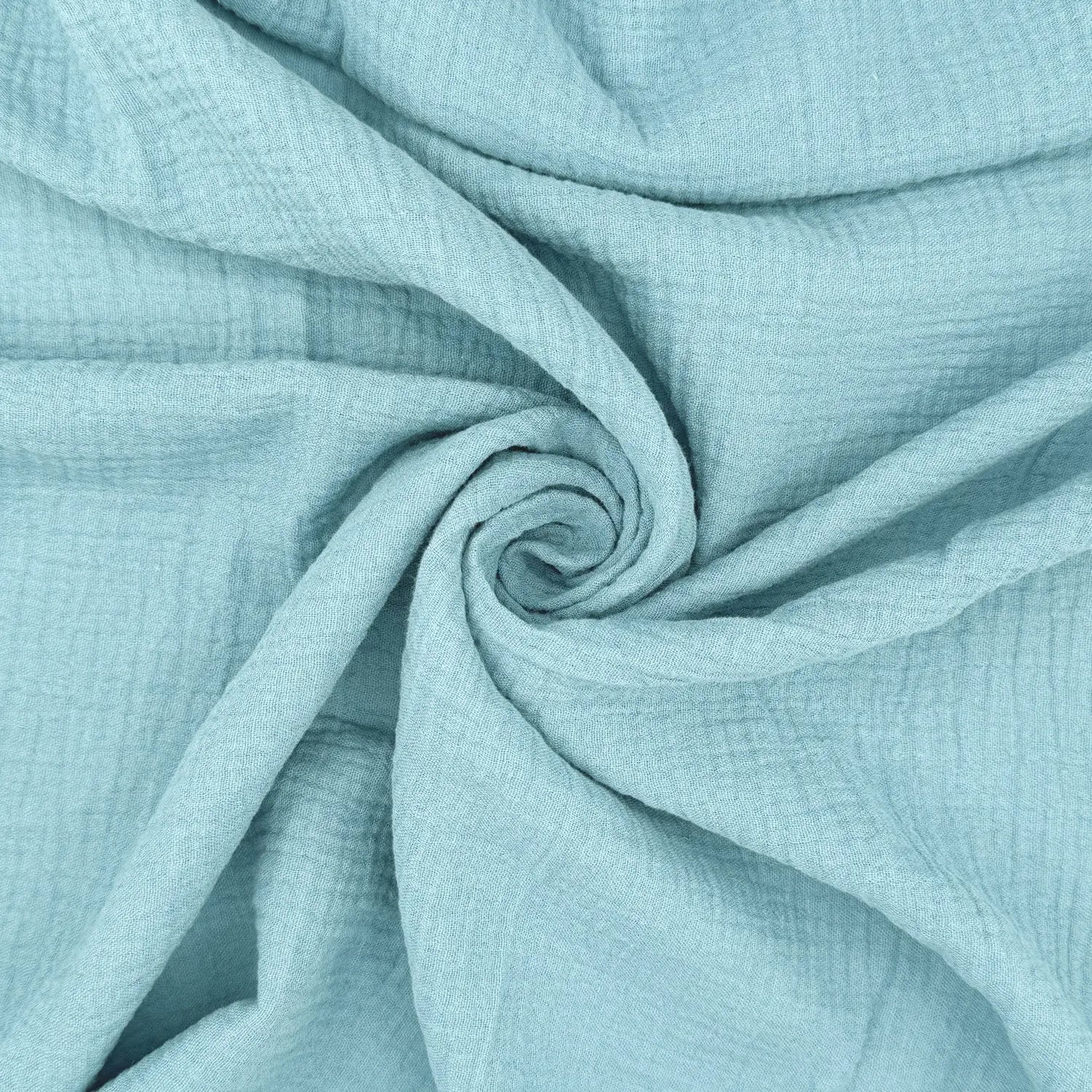 100% Cotton Double Gauze Fabric | Soft Lightweight OEKO-TEX Cotton 52