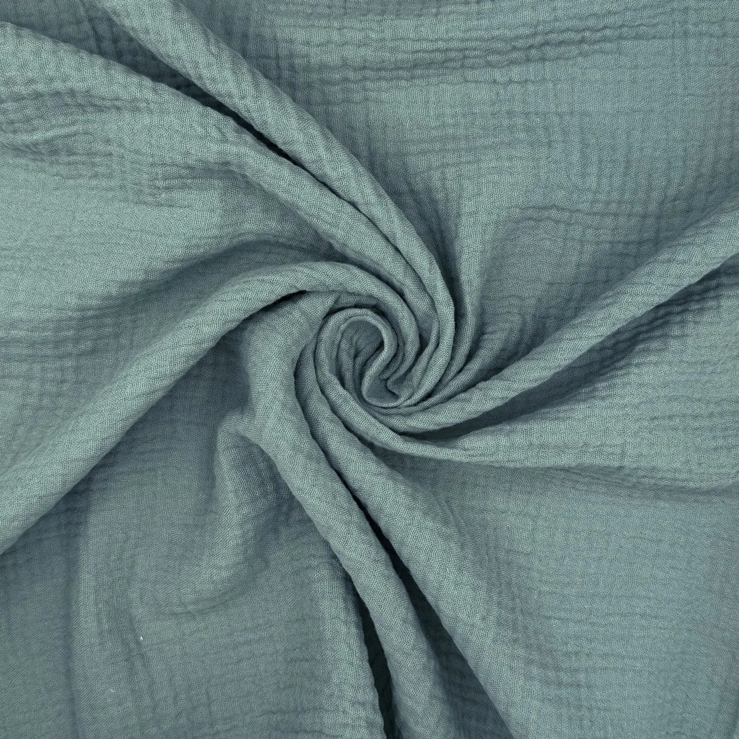 100% Cotton Double Gauze Fabric | Soft Lightweight OEKO-TEX Cotton 52