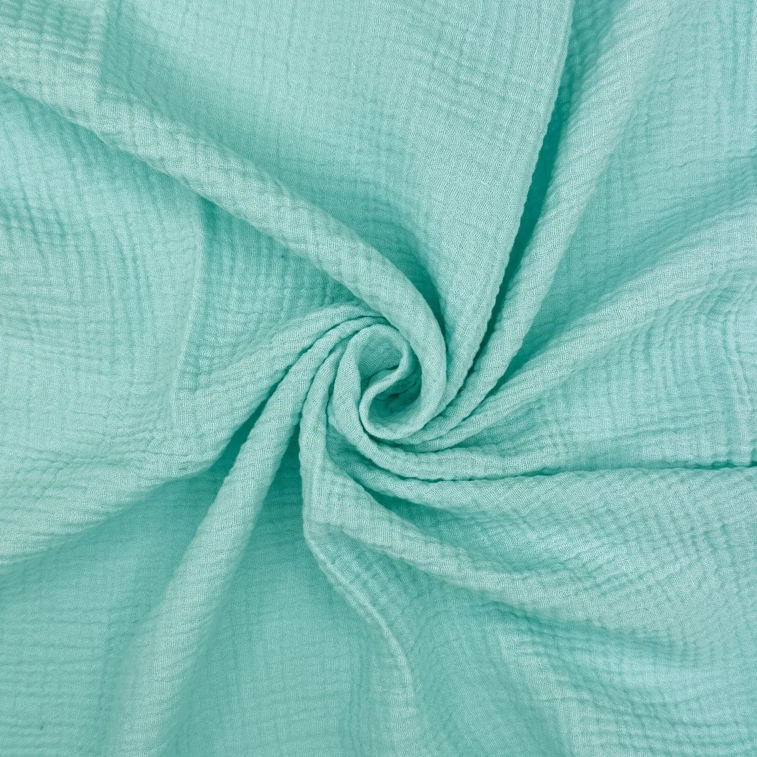100% Cotton Double Gauze Fabric | Soft Lightweight OEKO-TEX Cotton 52