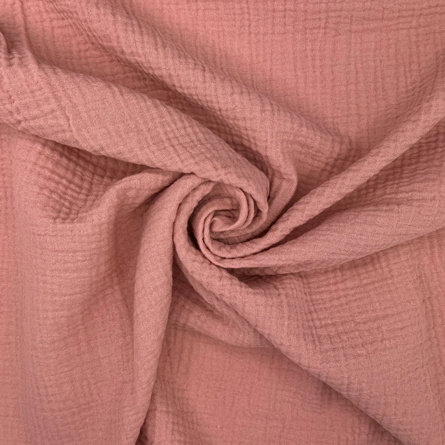 100% Cotton Double Gauze Fabric | Soft Lightweight OEKO-TEX Cotton 52" (132cm) Wide – Sold by the Meter