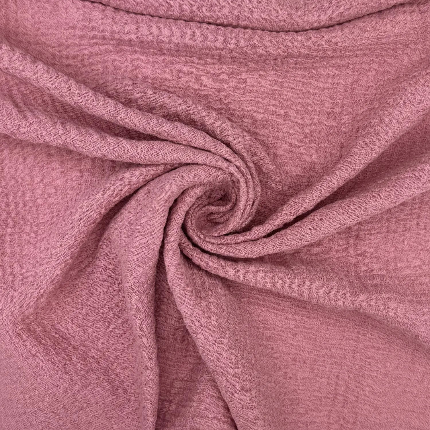 100% Cotton Double Gauze Fabric | Soft Lightweight OEKO-TEX Cotton 52