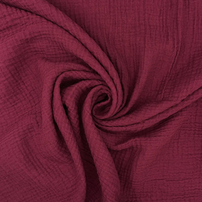 100% Cotton Double Gauze Fabric | Soft Lightweight OEKO-TEX Cotton 52" (132cm) Wide – Sold by the Meter