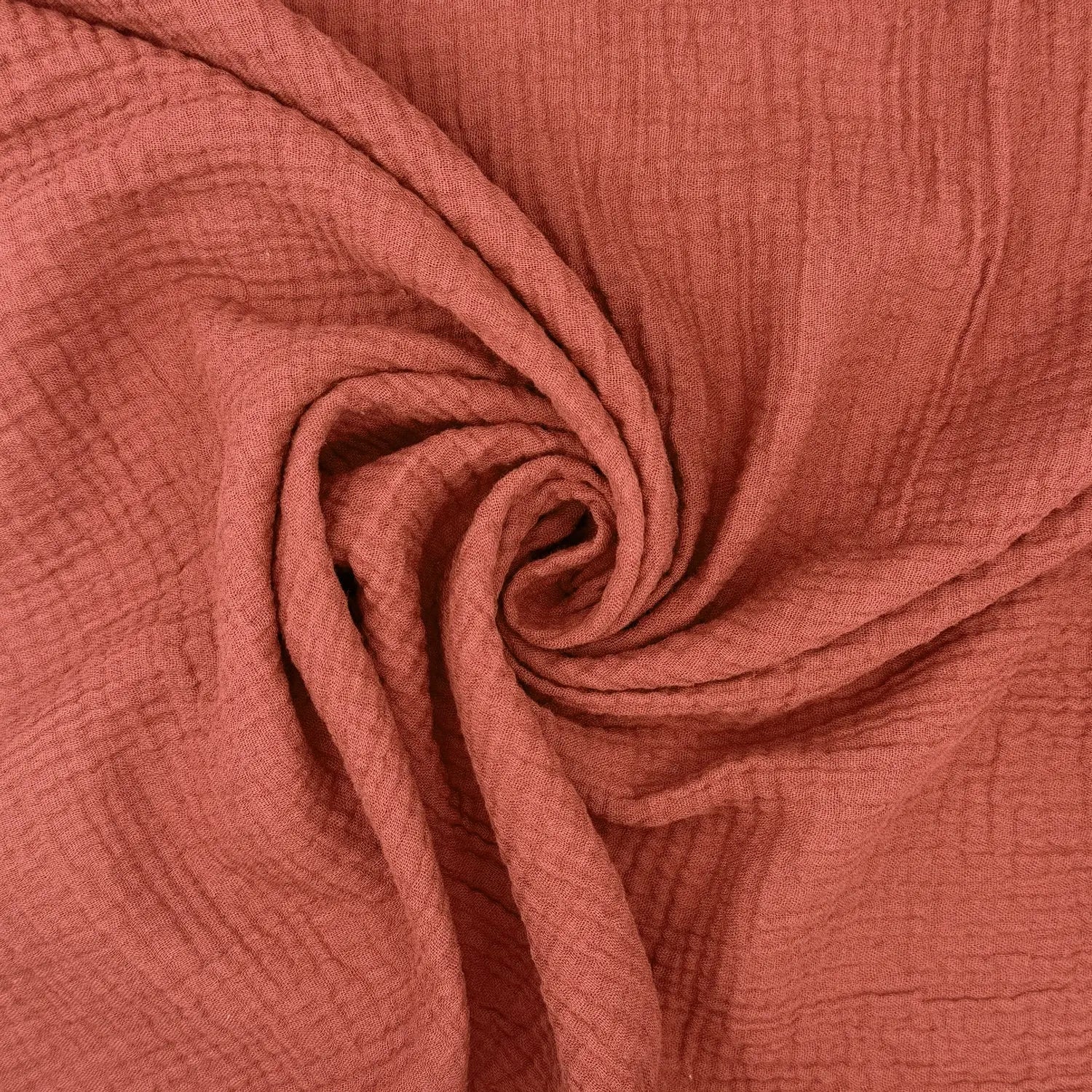 100% Cotton Double Gauze Fabric | Soft Lightweight OEKO-TEX Cotton 52