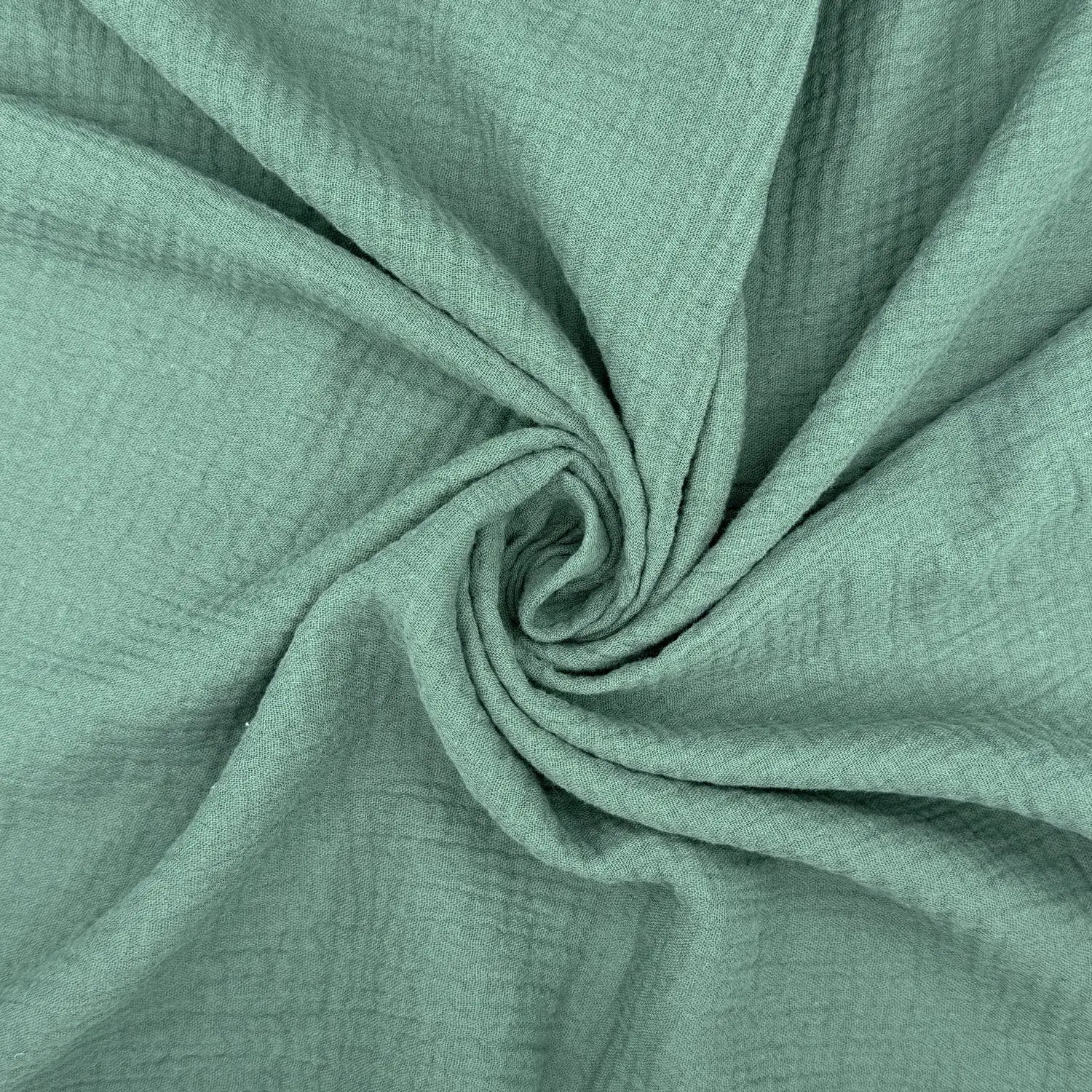 100% Cotton Double Gauze Fabric | Soft Lightweight OEKO-TEX Cotton 52" (132cm) Wide – Sold by the Meter
