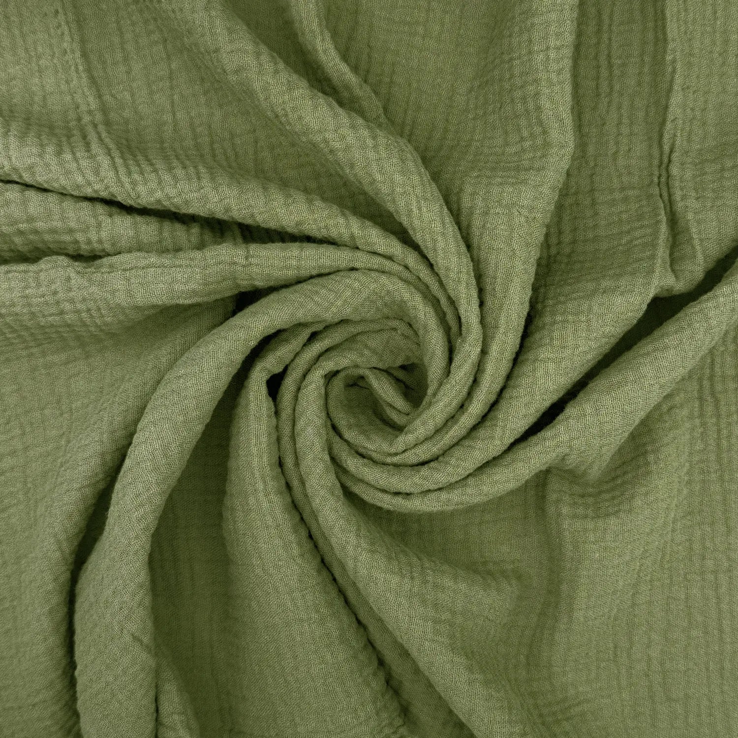 100% Cotton Double Gauze Fabric | Soft Lightweight OEKO-TEX Cotton 52