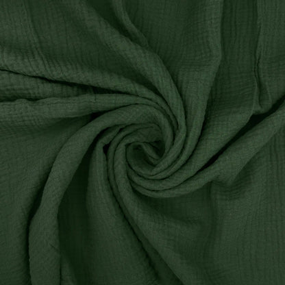 100% Cotton Double Gauze Fabric | Soft Lightweight OEKO-TEX Cotton 52" (132cm) Wide – Sold by the Meter