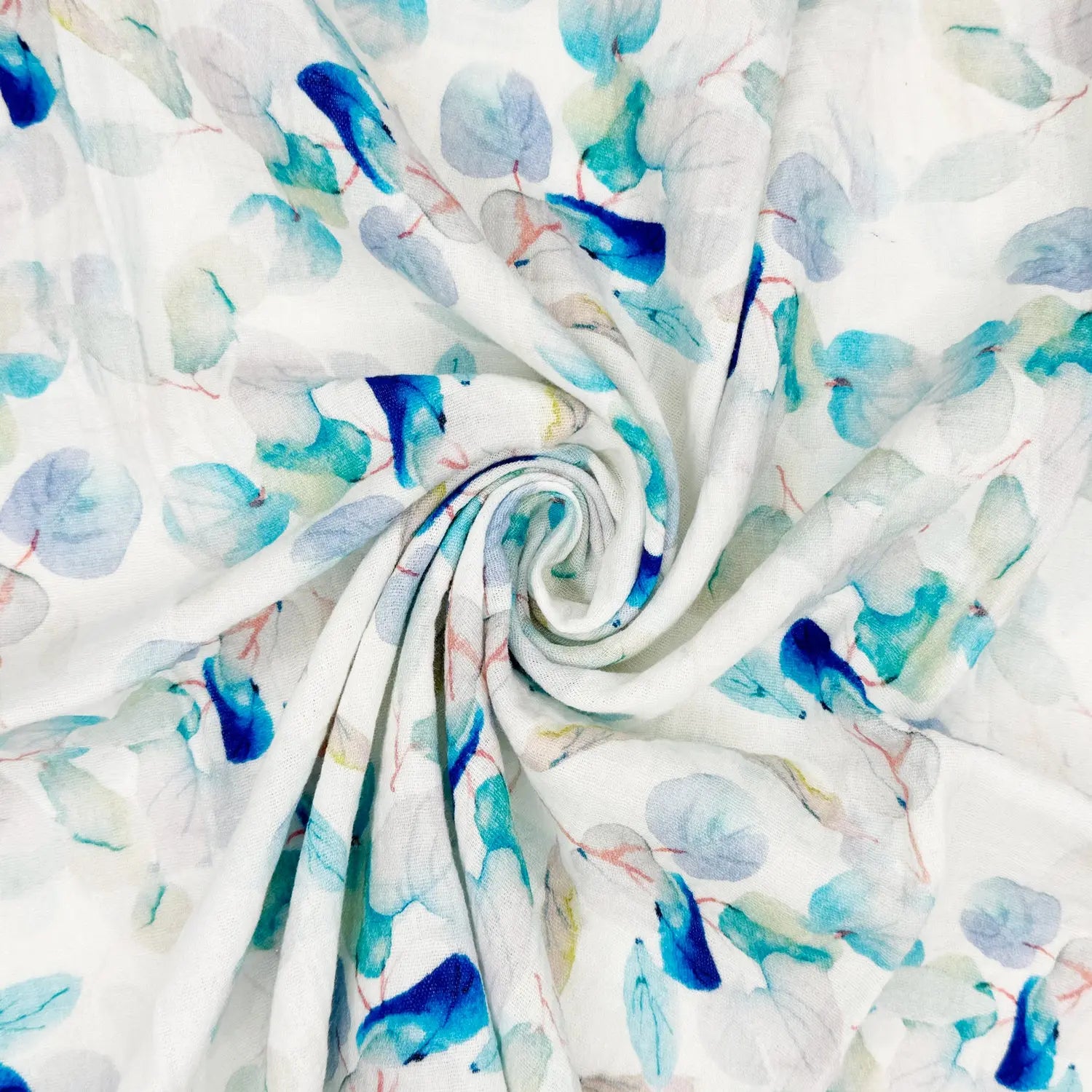 100% Cotton Printed Double Gauze Fabric | Soft Breathable Lightweight 52