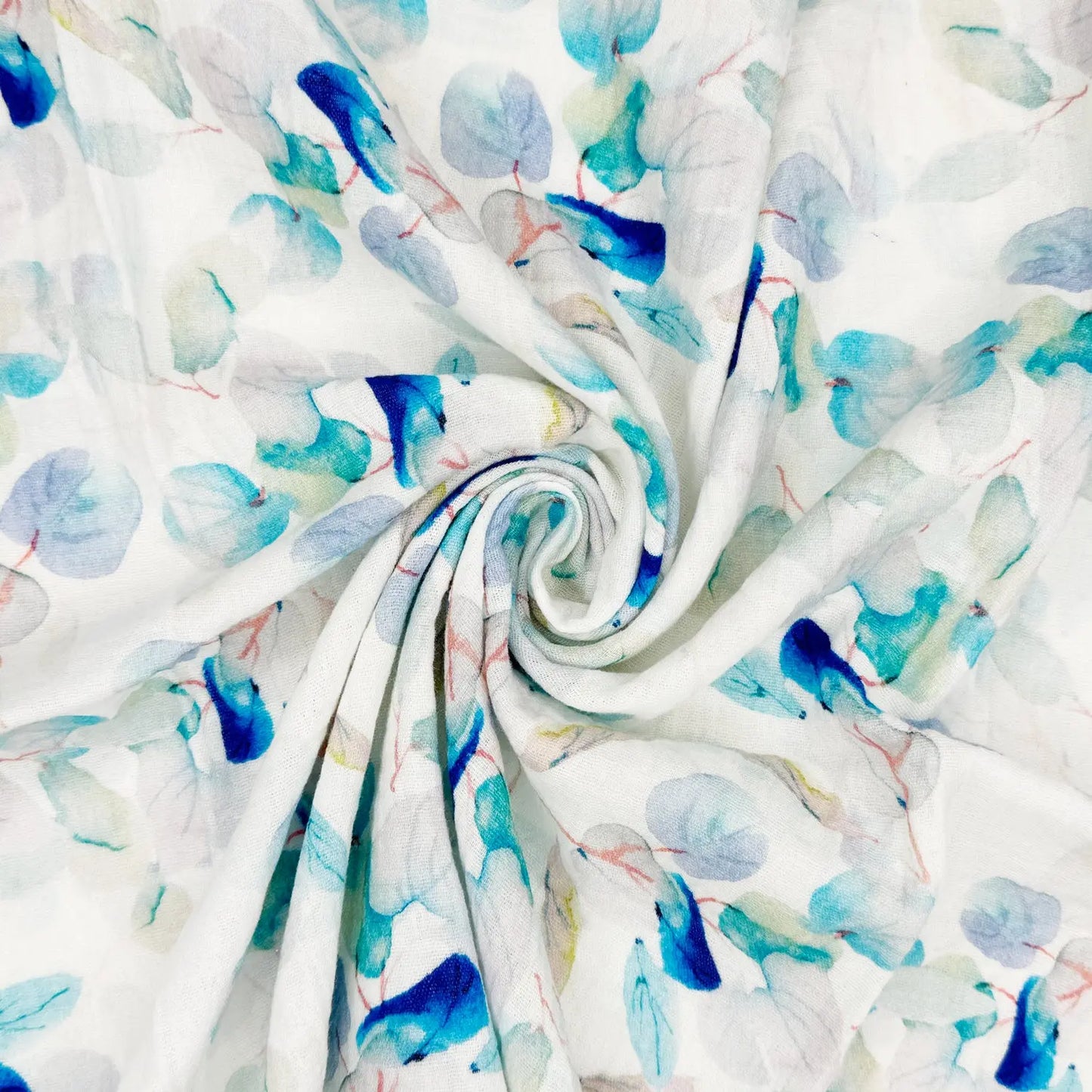 100% Cotton Printed Double Gauze Fabric | Soft Breathable Lightweight 52" (132cm) Wide Dressmaking & Craft Material – Sold by the Meter