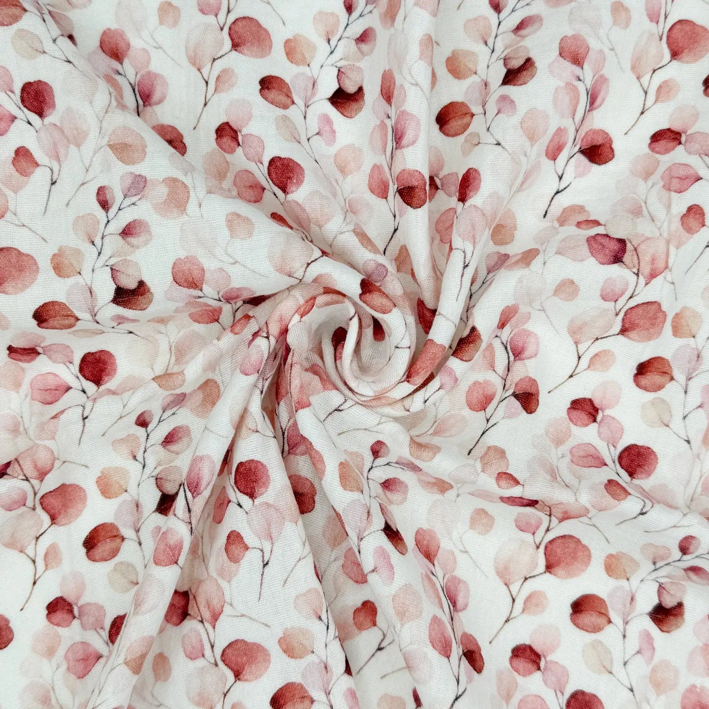 100% Cotton Printed Double Gauze Fabric | Soft Breathable Lightweight 52" (132cm) Wide Dressmaking & Craft Material – Sold by the Meter