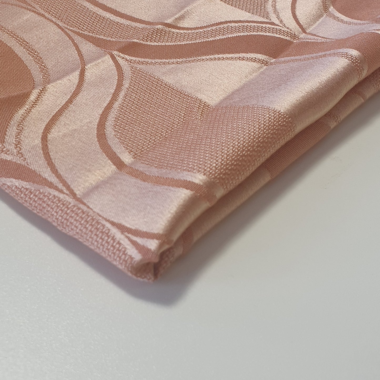 Luxurious Satin Jacquard Fabric – 58" Wide Upholstery & Dressmaking Material with Floral, Paisley, Stripe & Geometric Designs