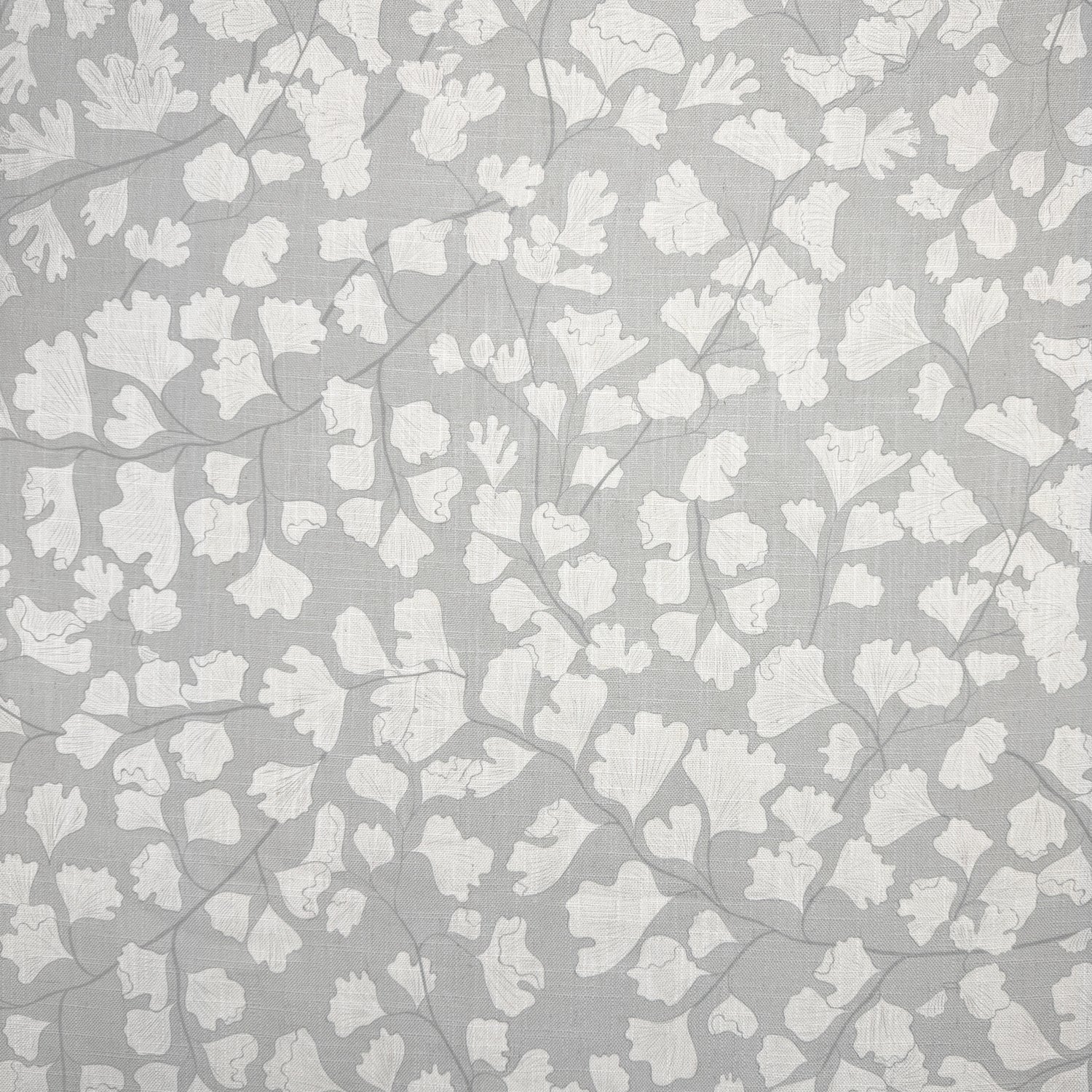 Printed Linen Look Upholstery Fabric | Heavyweight Linen Blend 55